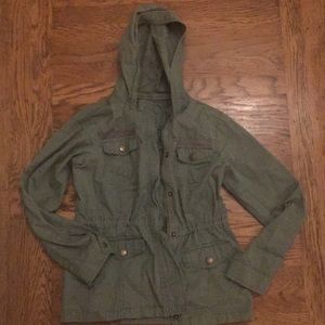 Full tilt green army jacket